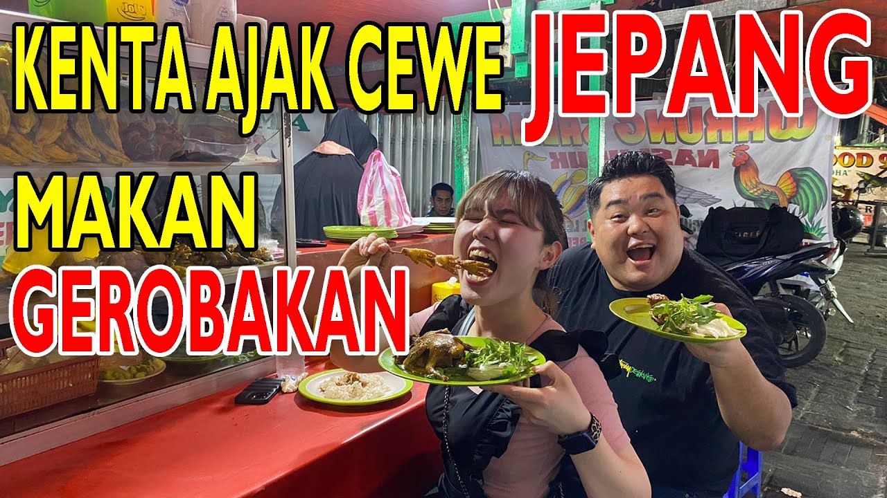KENTA AJAK CEWE JEPANG MAKAN GEROBAKAN SAMBIL LIAT ULAR COBRA‼