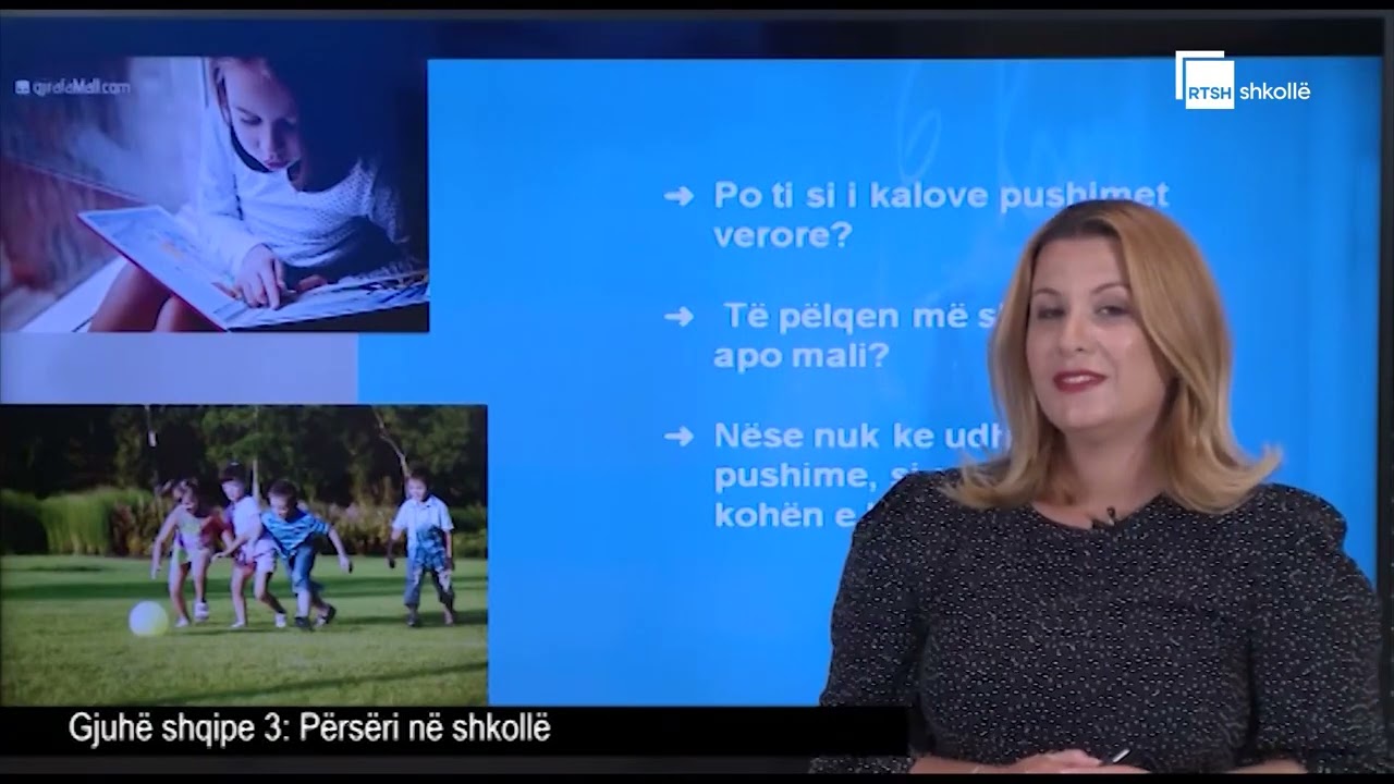 Përsëri në shkollë| Gjuhë shqipe 3