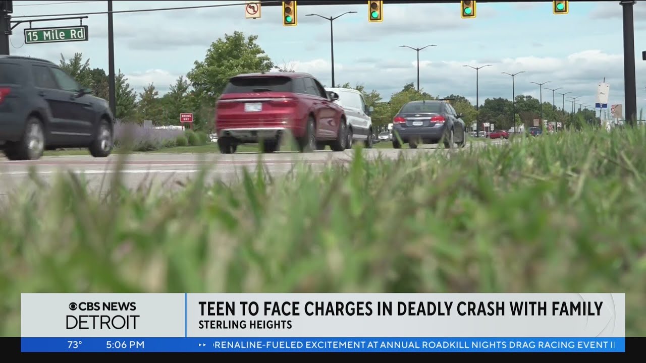 Detroit teen to face charges in fatal crash that killed Sterling Heights mother