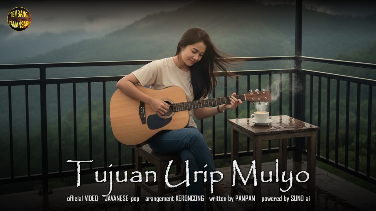 Tersyahdu 🥺 | TUJUAN URIP MULYO Tembang Tamansari | Lagu Jawa Keroncong Menyentuhy Hati