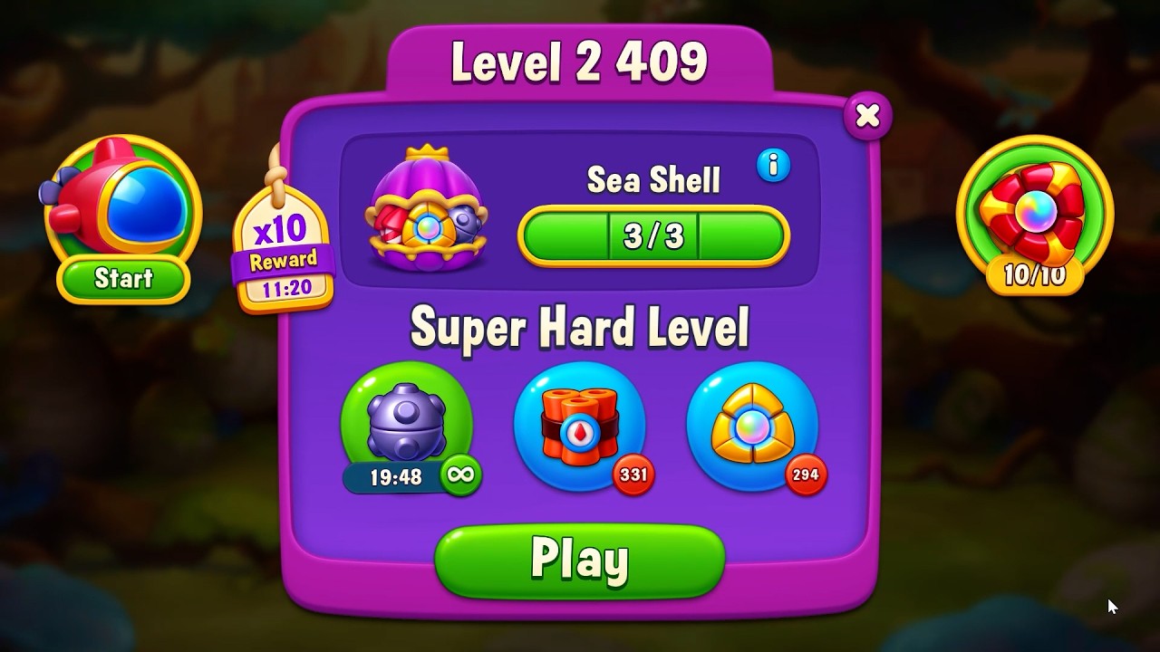 Fishdome - Level 2401 to 2410