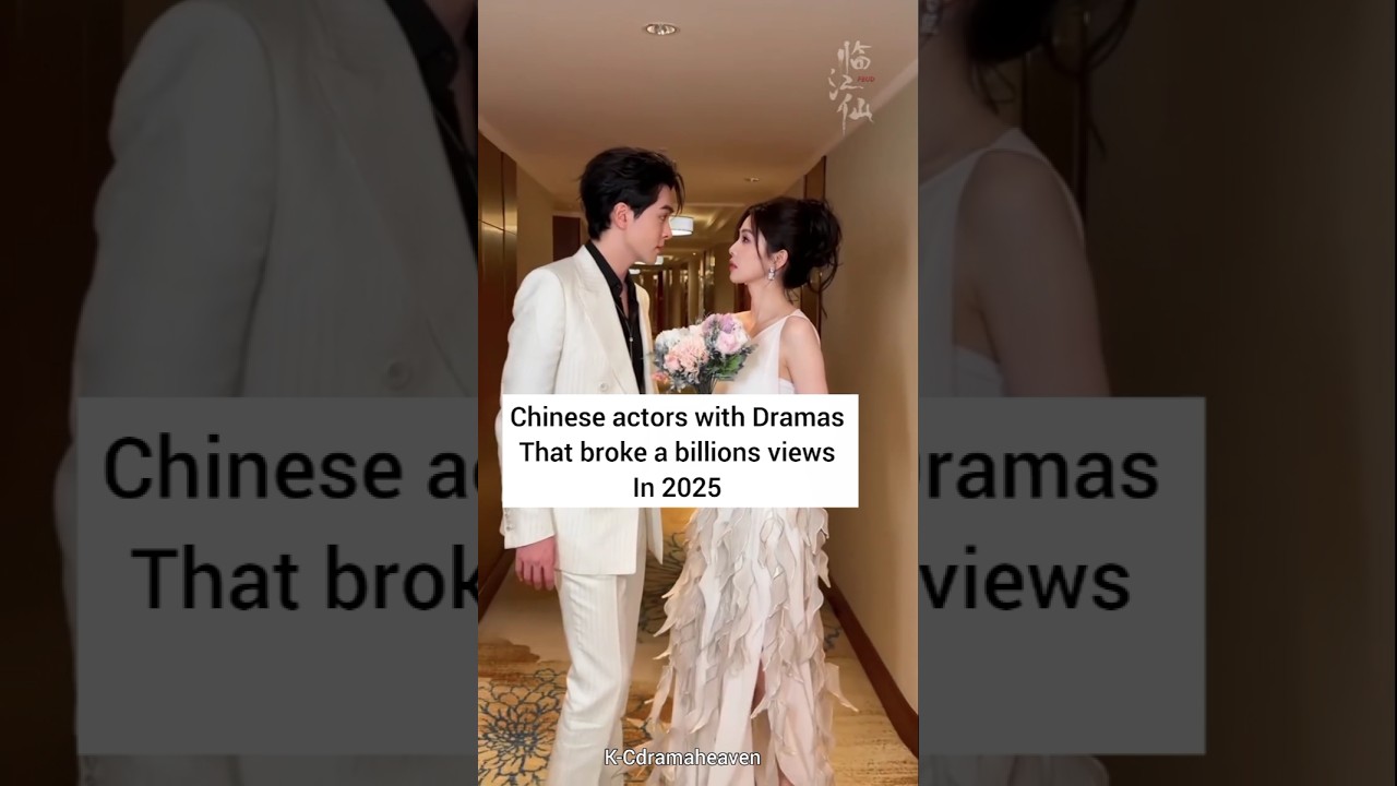 Chinese Actors with dramas that broke a billions of view #bailu #xiaozhan #trending #baijingting