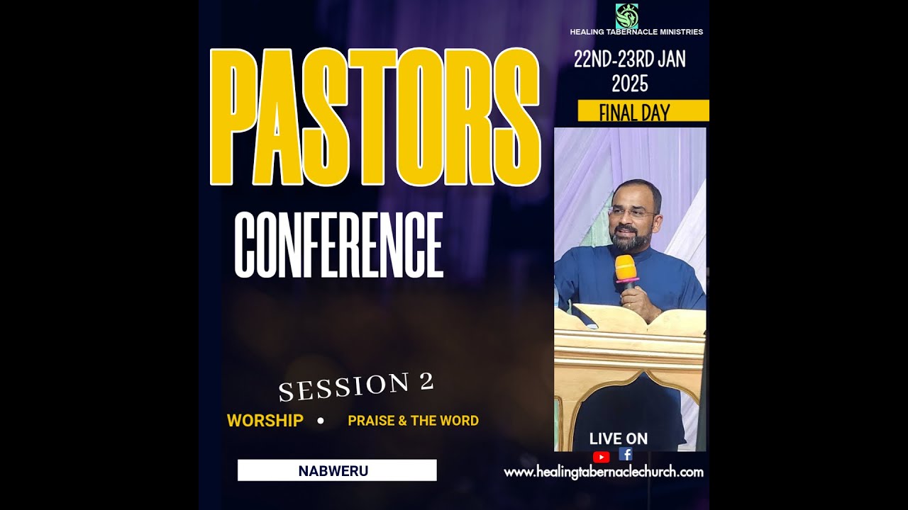 REVEREND SMITH LIVE IN [PASTOR'S CONFERENCE] AT HEALING TABERNACLE CENTRE SESSION 2, FINAL DAY.