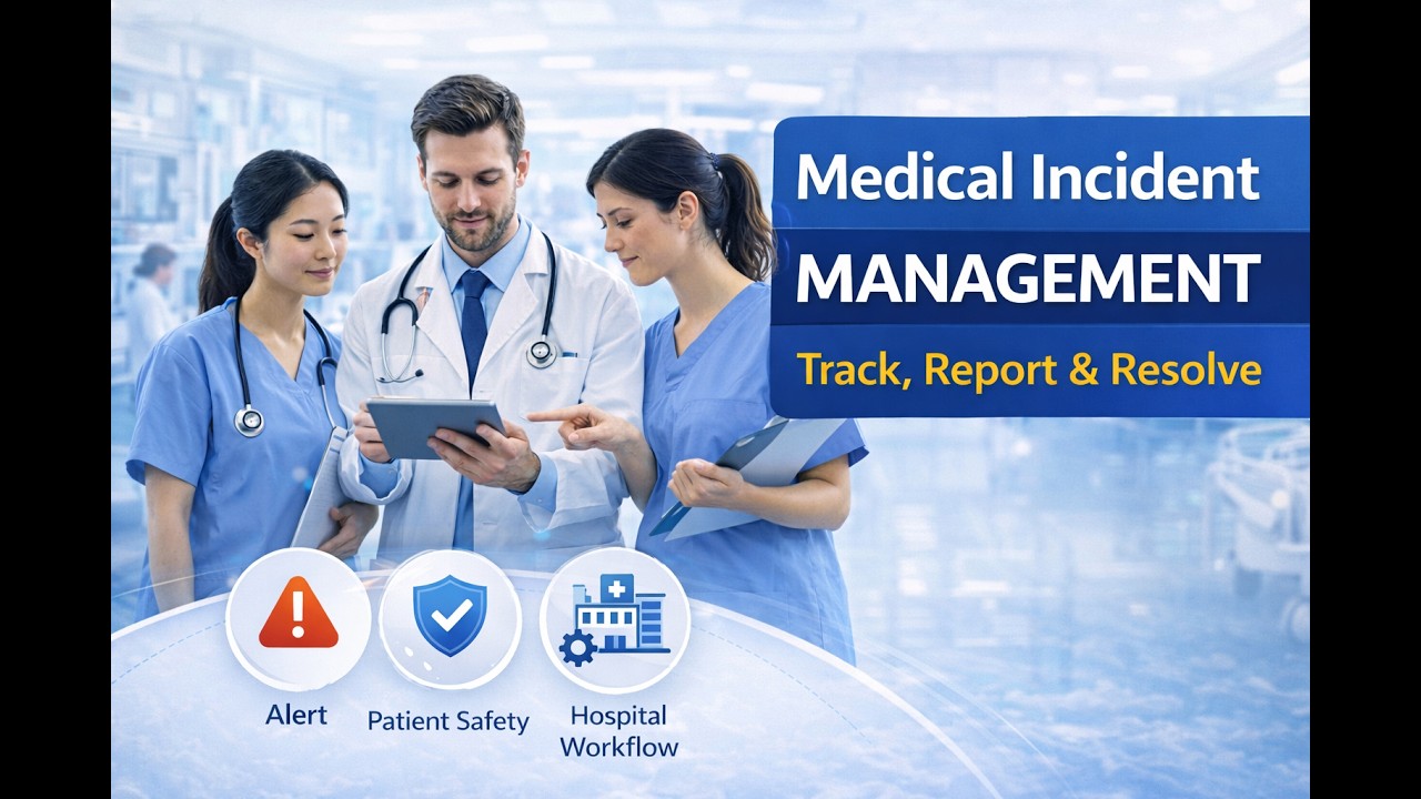 Medical Incident Management | MScureChain Hospital Management System
