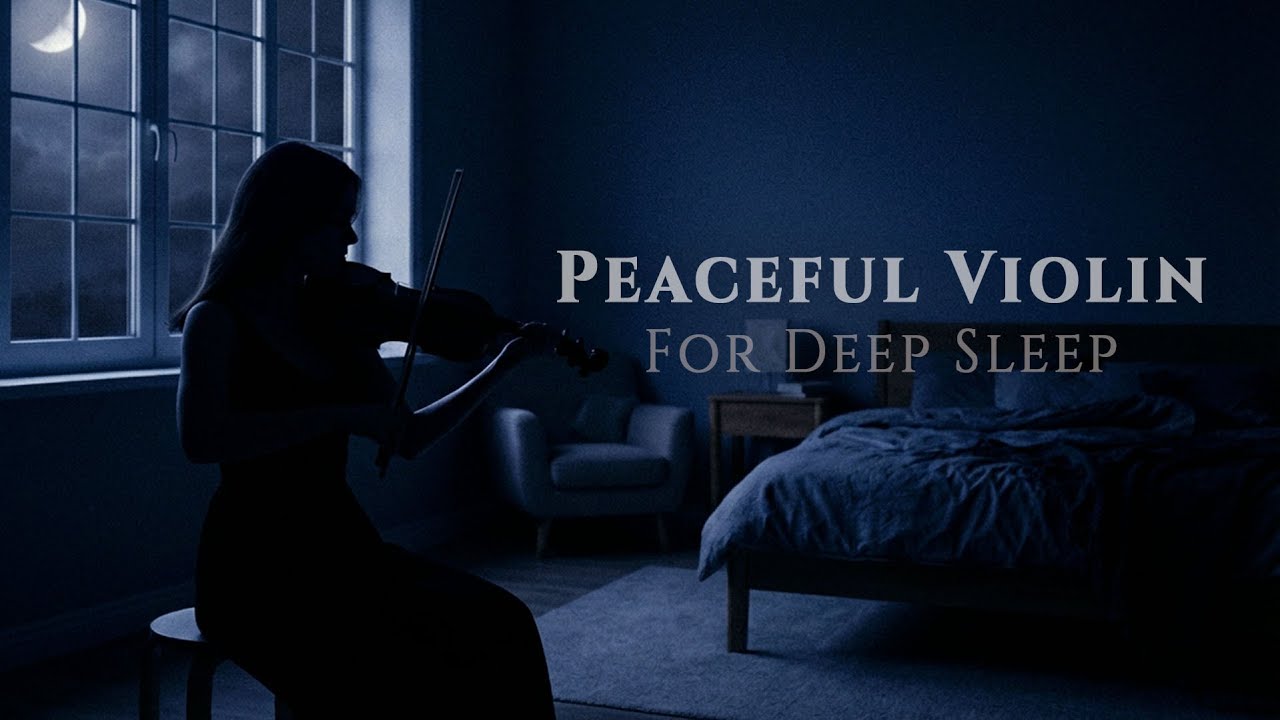 Listen to This Gentle Violin If You Want to Sleep Fast 🎶🌙 | Calm Your Mind and Drift Away