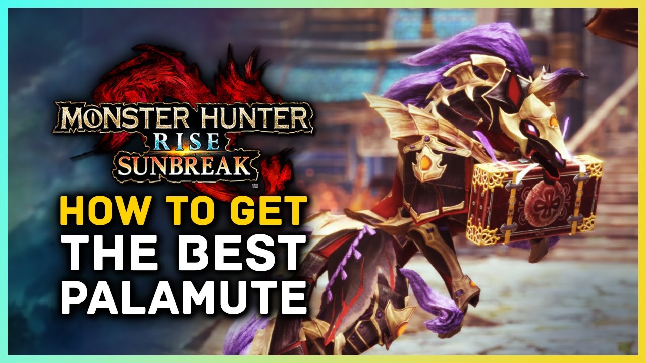 Monster Hunter Rise Sunbreak — как получить лучшего паламута