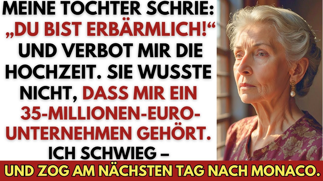 Ich baute ein 35-Millionen-Euro-Unternehmen – doch meine Tochter verjagte mich wie Abschaum