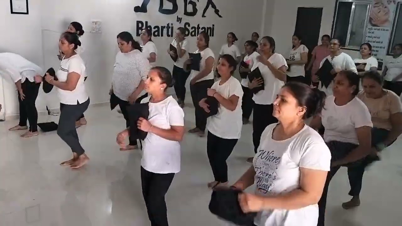 Cushion Aerobics | Full Body Exercise | Dhumalya Yoga Academy | Mota Varachha, Surat | 98253 42521