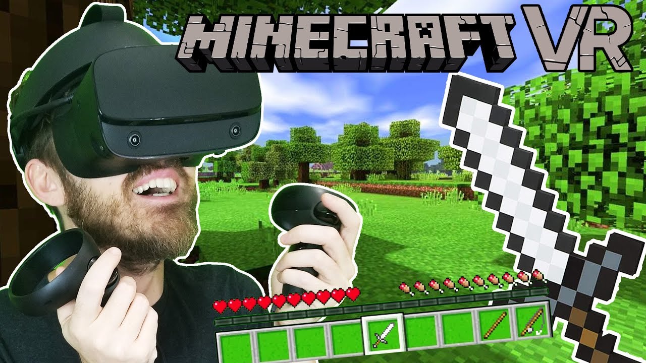 What It's Like to Spend A Whole Day in VR Minecraft! (NEW Oculus Rift S Gameplay)