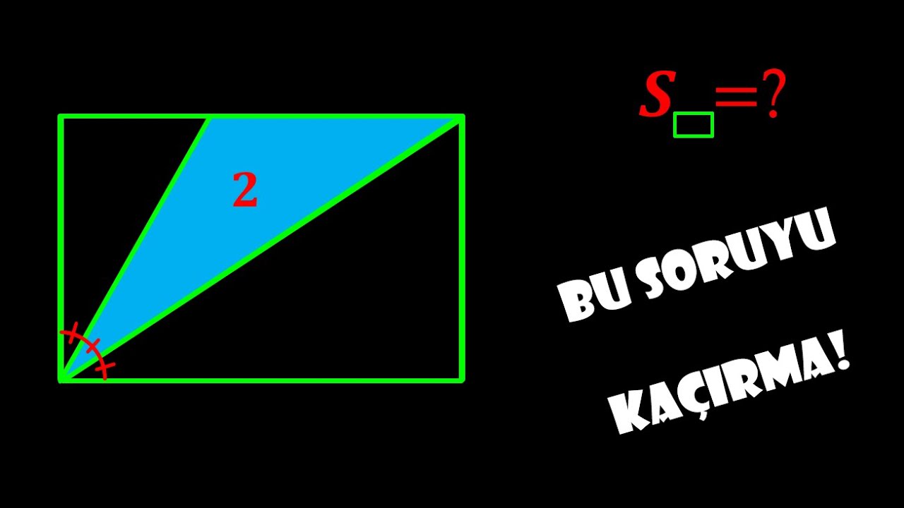 Süper Bir Dikdörtgen Sorusu