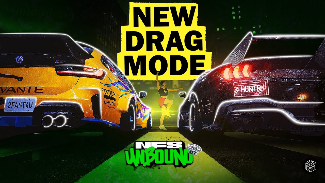 Is THIS The DRAG RACING We Wanted? NFS Unbound's NEW DRAG MODE