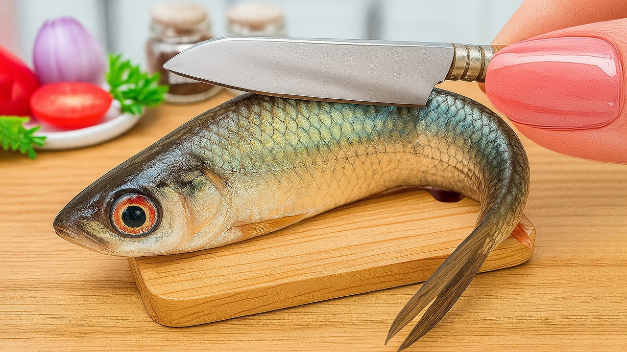 Tasty Small Fish Recipe 🐟 How to Make Sweet and Sour Baked Fish | Mimi Kitchen