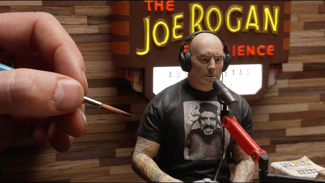 Joe Rogan and The Black Keys Diorama