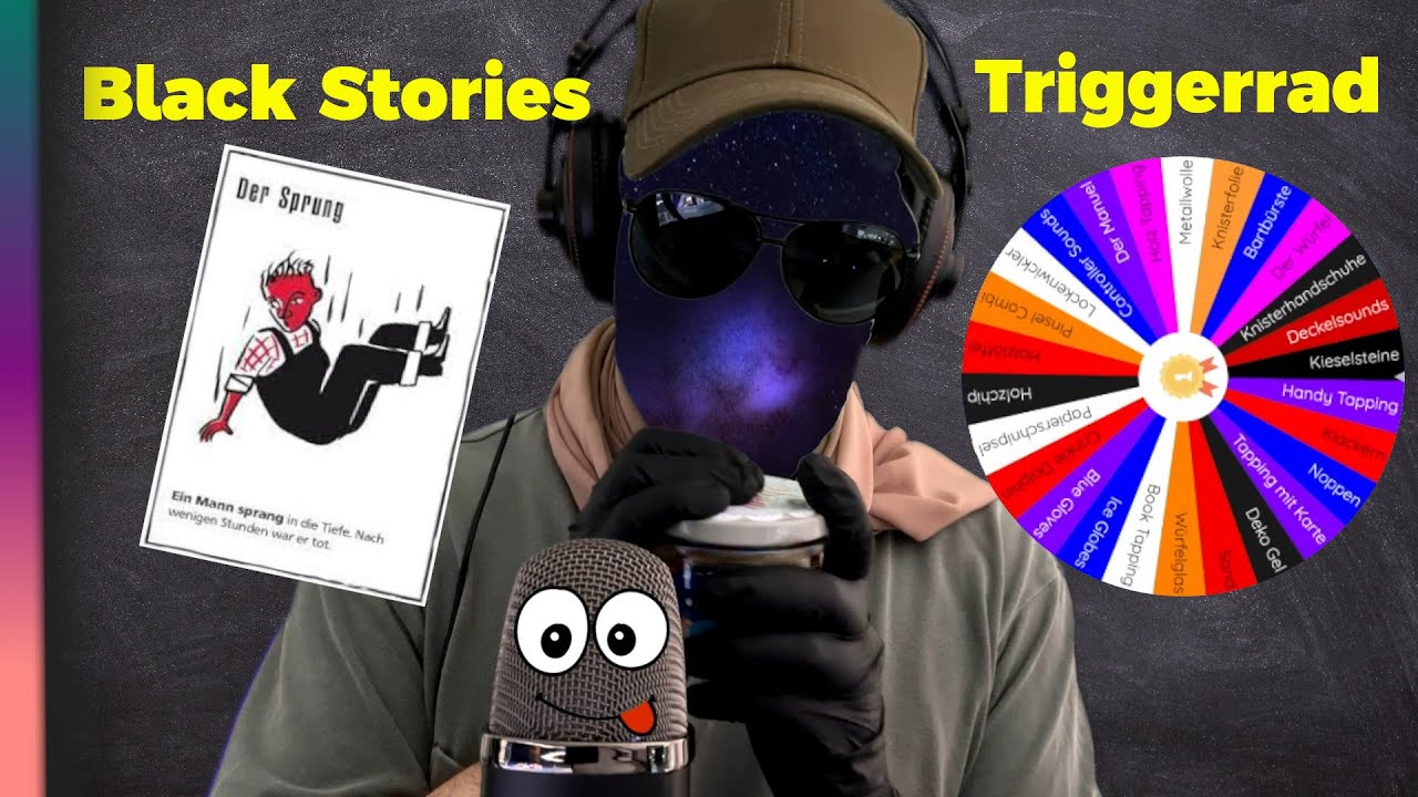 ASMR | Black Stories, Triggerrad und viel Geflüster zum Einschlafen