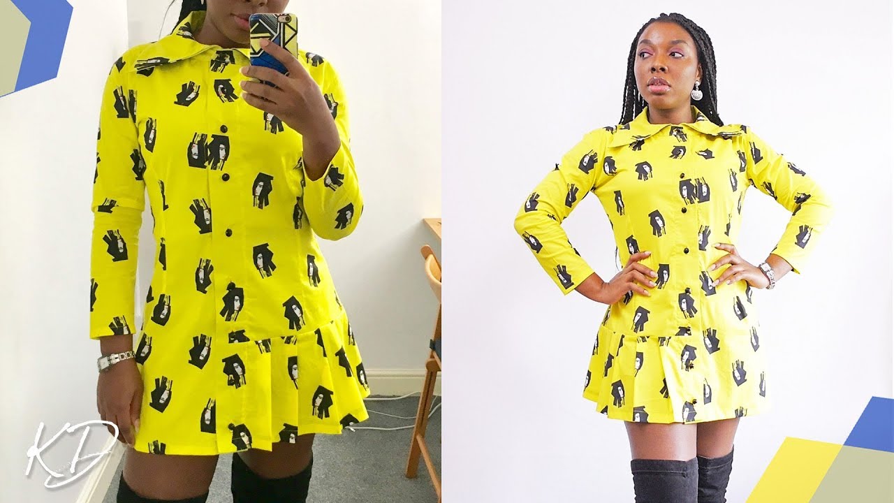 HOW TO SEW A SHIRT DRESS | KIM DAVE