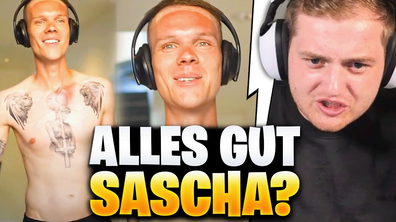 😱🤯WAS ist mit SASCHA PASSIERT?! - Satter HUGO REAKTION | Trymacs Stream Highlights