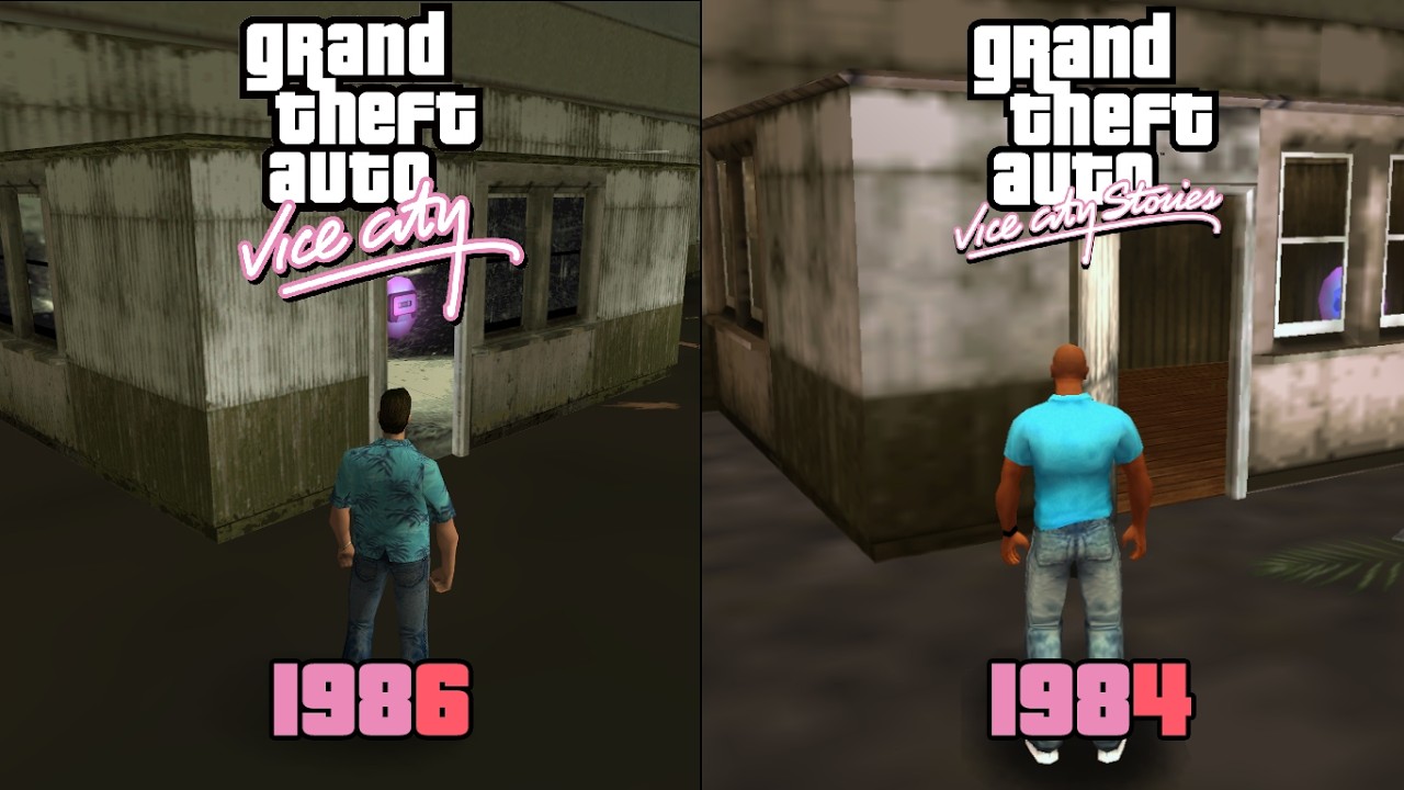 Safehouse in GTA VC Vs GTA VCS (Comparison)