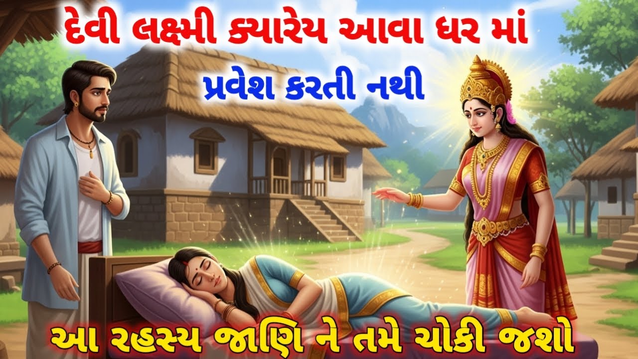 આવા ધર માં દેવી લક્ષ્મી ક્યારે પ્રવેશ કરતી નથી 😱😱 #Dharmvastukatha #2025 #gujratikatha #dharmik 