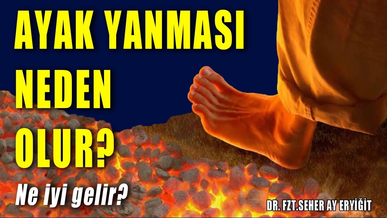 Ayak Yanması Neden Olur? Evde Uygulanabilecek Etkili Çözümler #aktifizyo #fizyoterapist