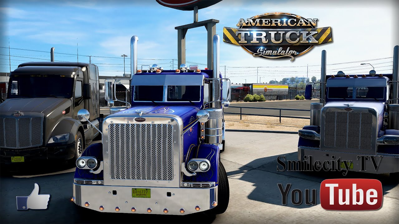 ATS live. American Truck Simulator. С Грузом По Штатам. Конвой. 