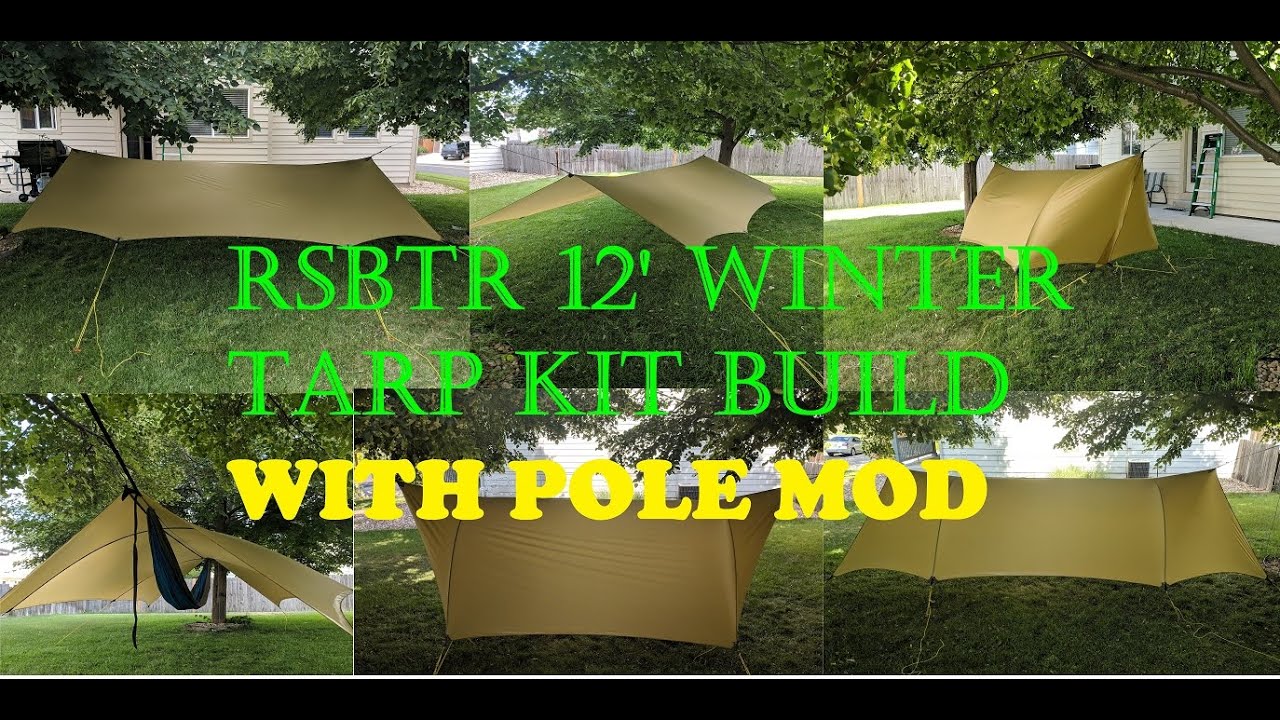 Ripstop by the Roll 12' Winter Tarp Kit Build