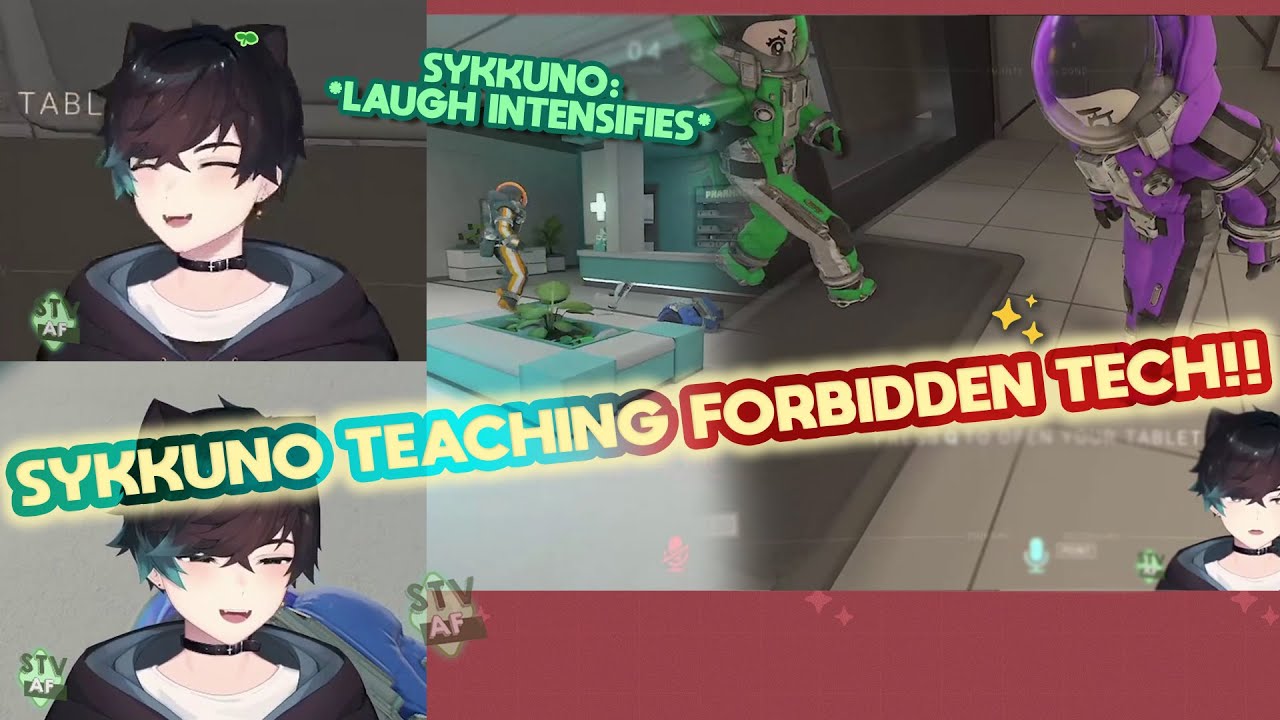 2 Inches fall damage! Sykkuno is teaching EliaStellaria THE FORBIDDEN TECH he learned from Fanfan!