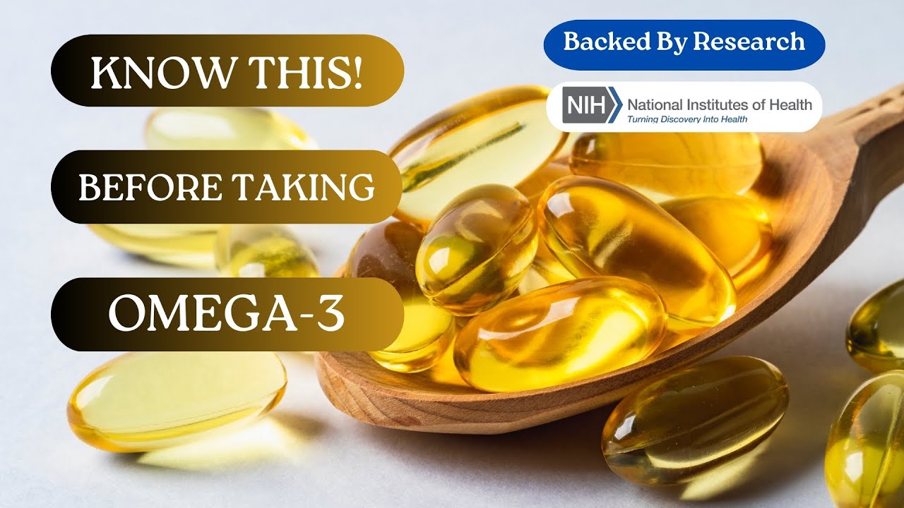 Latest Research on Omega-3 Supplements by Research backed | #research #supplements #facts #health