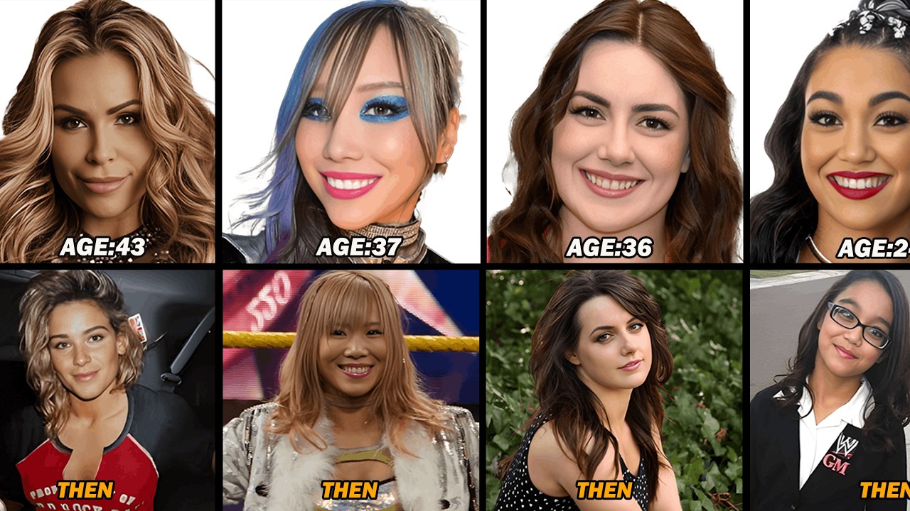 WWE 53 Female Wrestlers(Roaster): How Old Will Your Favorites Be in 2026?