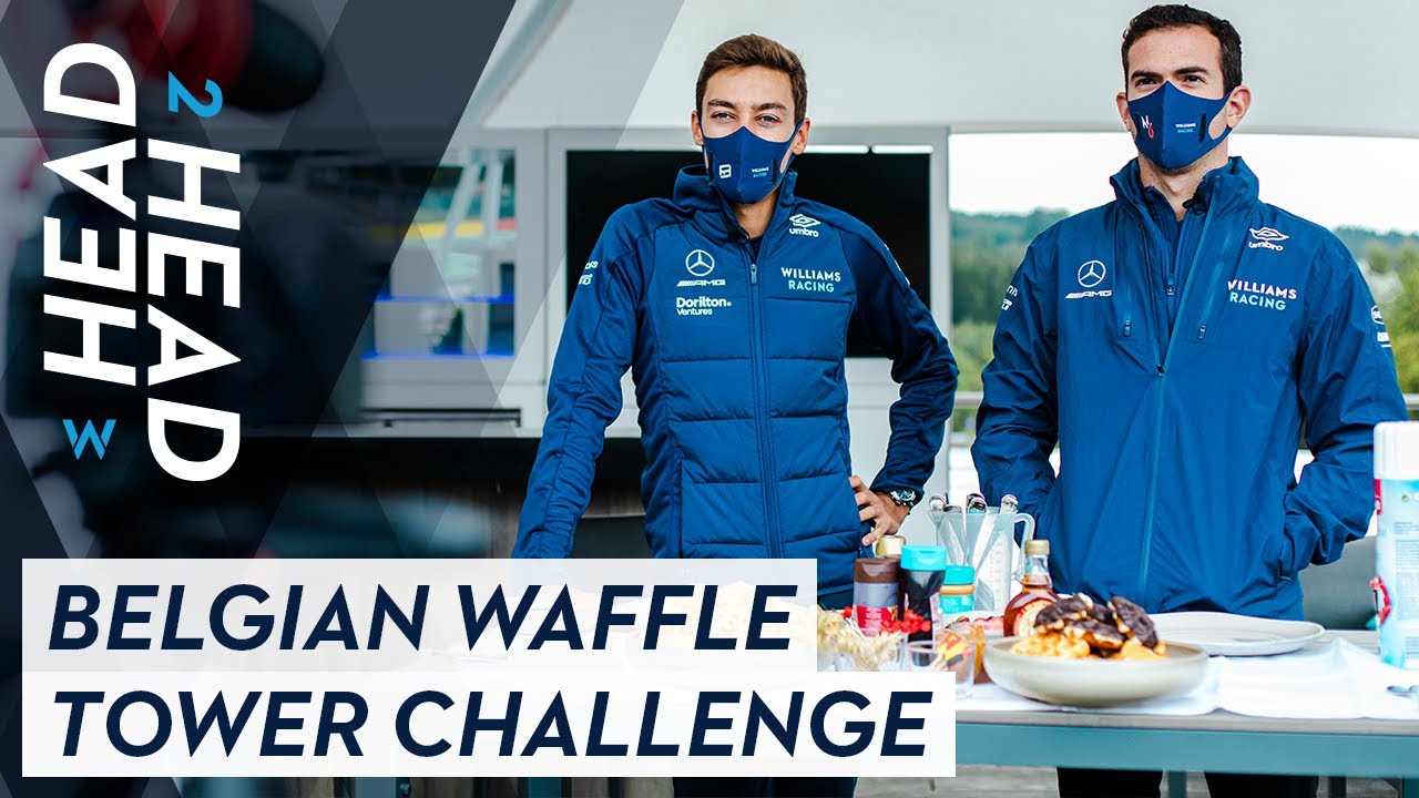 Head 2 Head | Belgian Waffle Tower Challenge | Williams Racing