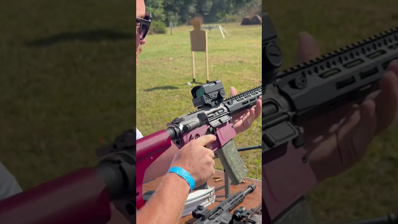 3D Printed Fully automatic AR #trending #military #shooting #tactical #gunrange #rifle #3dprinting