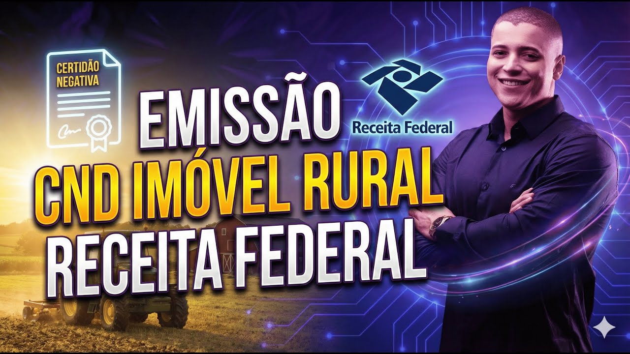 COMO EMITIR CND IMÓVEL RURAL NA RECEITA FEDERAL | CERTIDÃO NEGATIVA DE DÉBITOS IMÓVEL RURAL