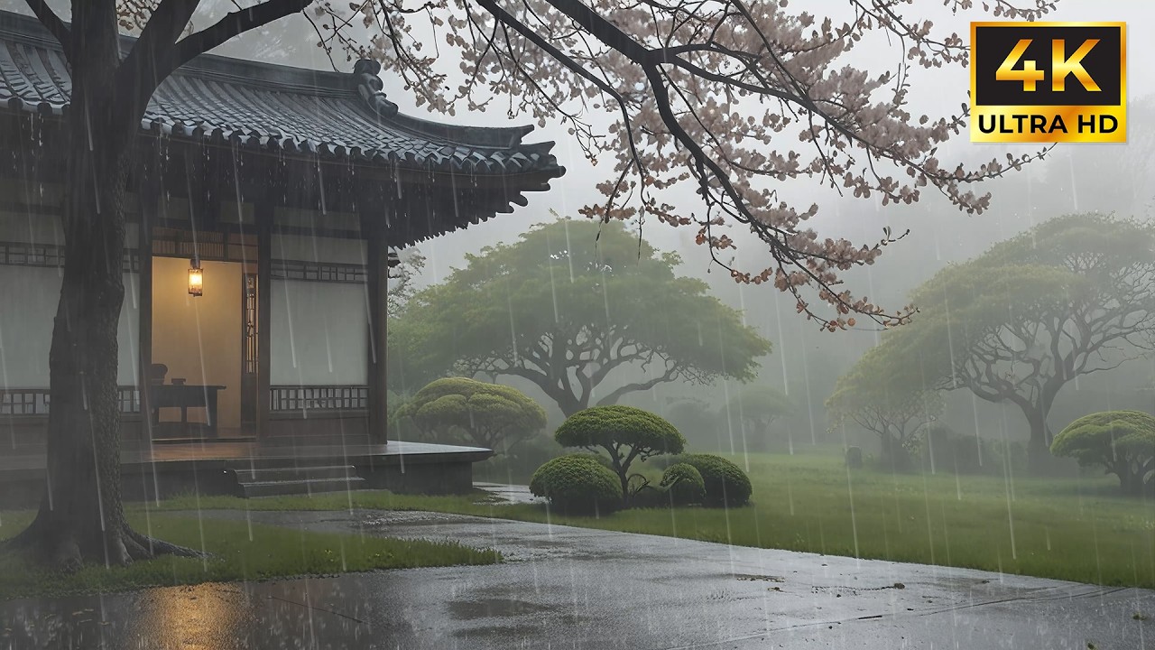 Soothing Rainfall Sounds for Deep Sleep to Fall Asleep Faster and Beat Insomnia Gently