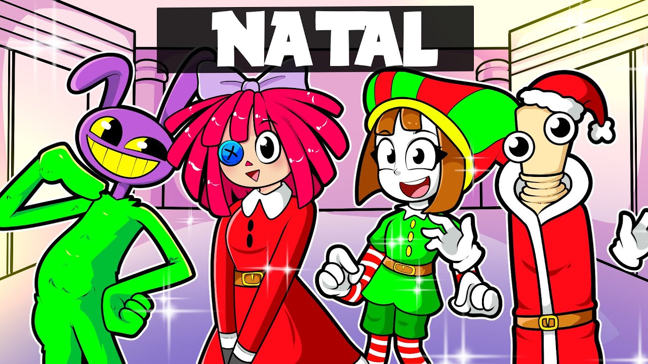 Turma da Batatinha fez Circo Digital NATALINO no Dress to Impress