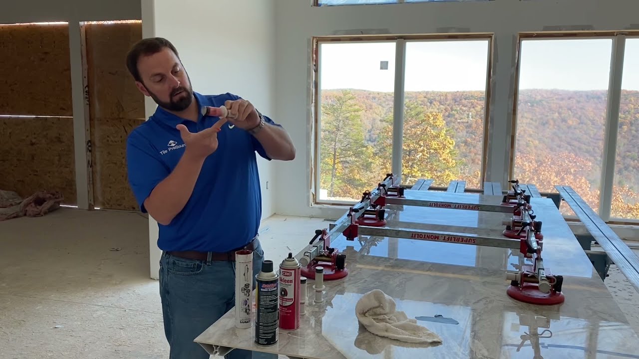 Tile Tool Tip:  Applying Grease to Tile Suction Cups