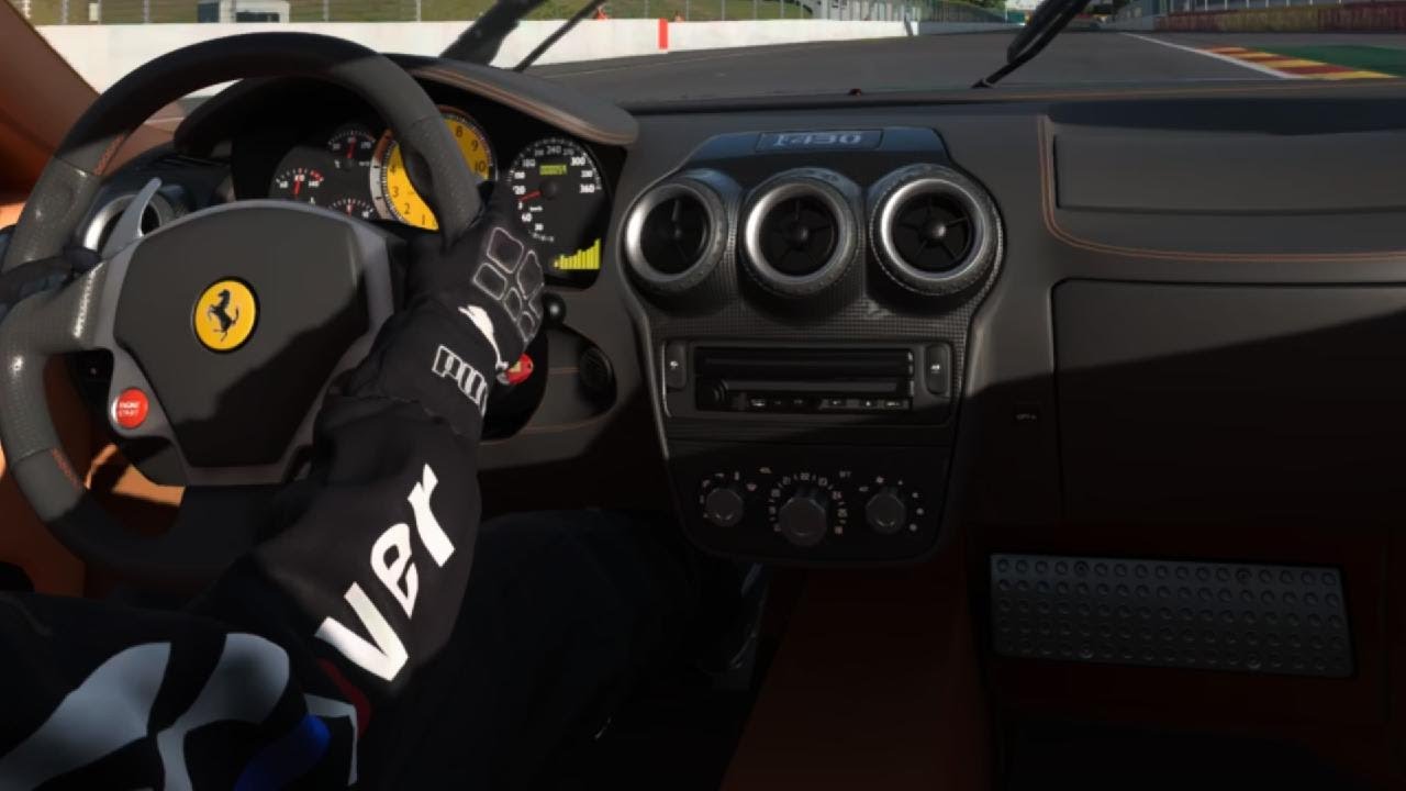 Gran Turismo 7 Ferrari F430 Inside & Outside Gameplay