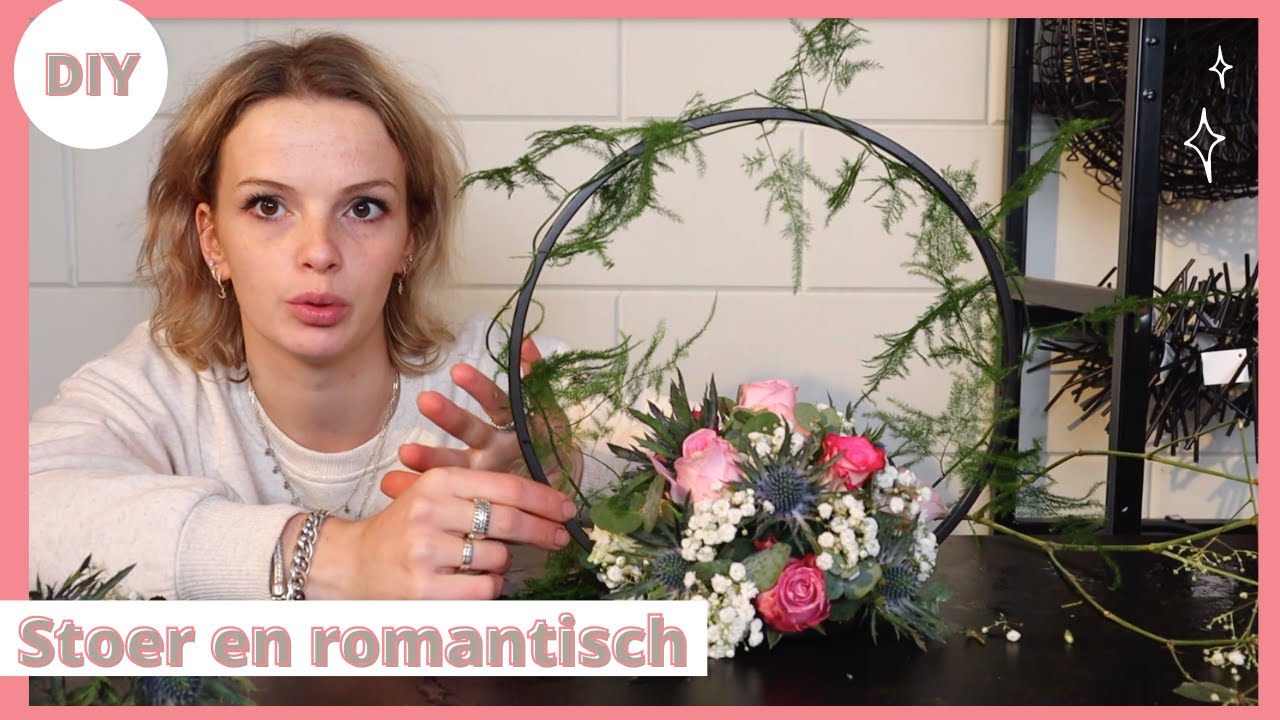 Hoe maak je dit BLOEMSTUK + WINACTIE!  | Cursus Bloemschikken #136 | Carlein Tukkers