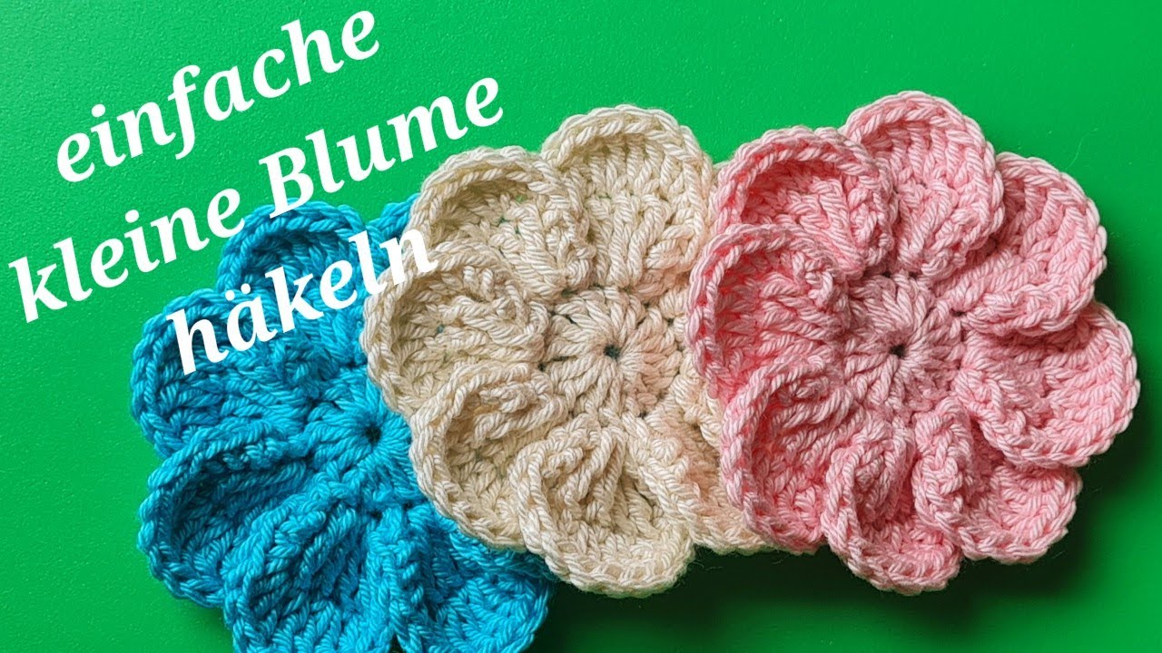 Blume häkeln