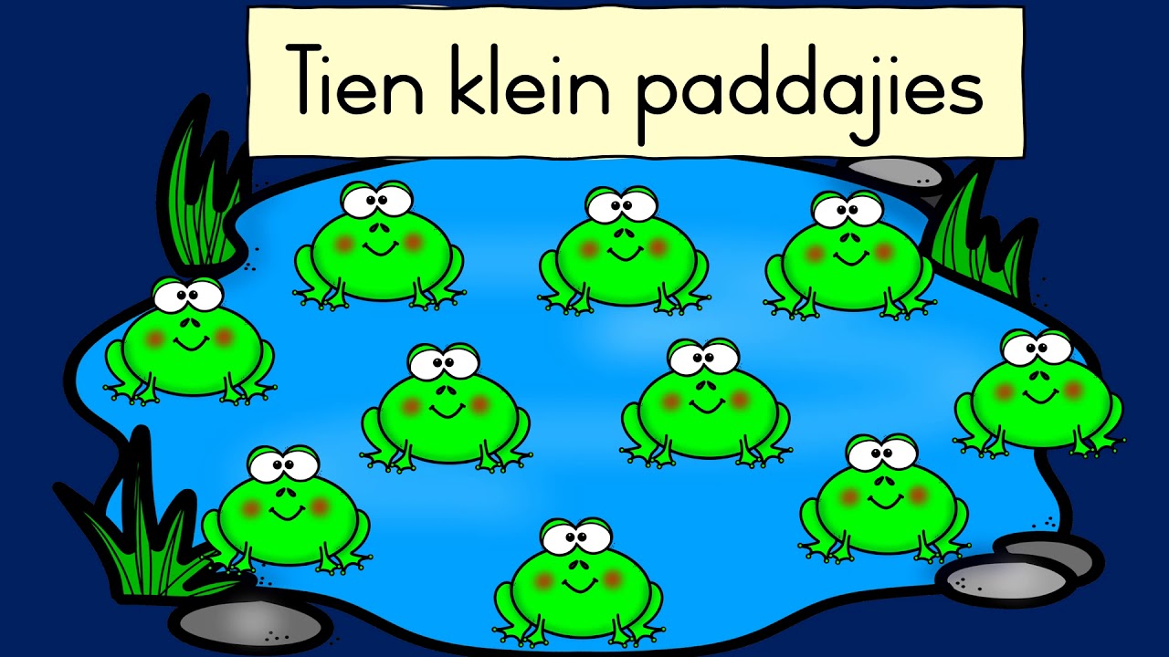Tien klein paddatjies