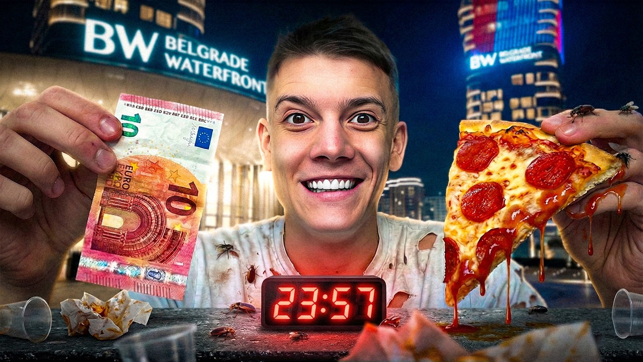 Preživeo sam dan u Beogradu sa samo 10€ | MeridiJanko EP01