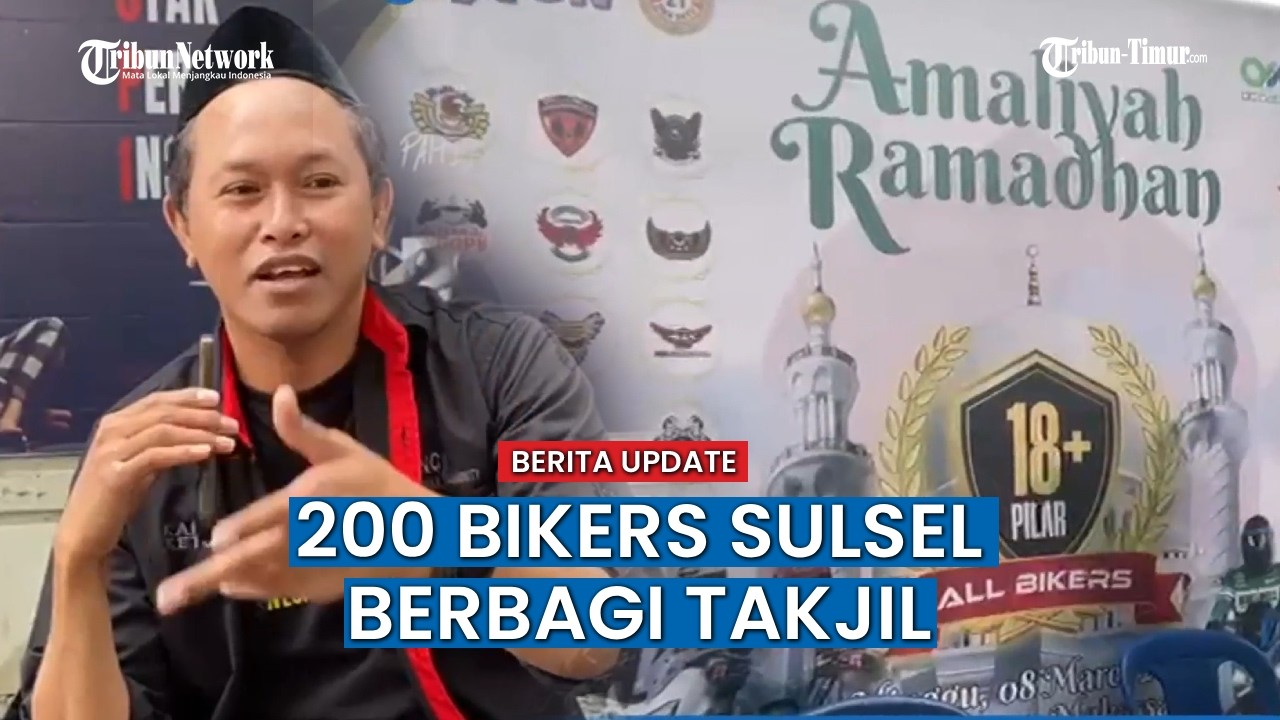 Safari Ramadan Bikers Sulsel: dari Berbagi Takjil, Santunan Yatim, hingga Night Ride