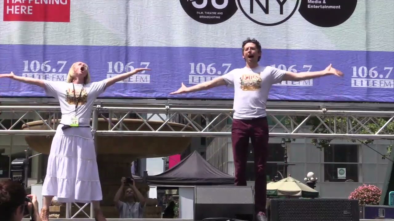 Will Power Takes Over Bryant Park with the Help of SOMETHING ROTTEN!