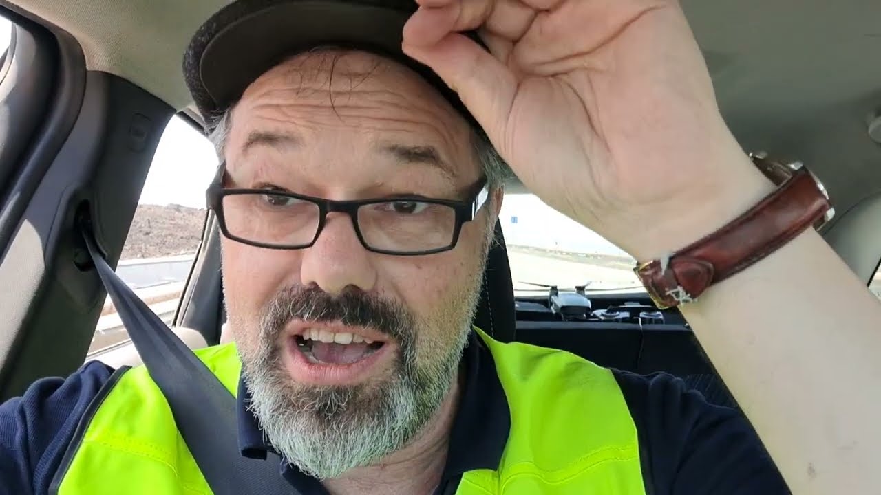 DRIVING the NEW LAVA ROAD on La PALMA, July 2024 #lapalma #driving #lava #volcano #construction
