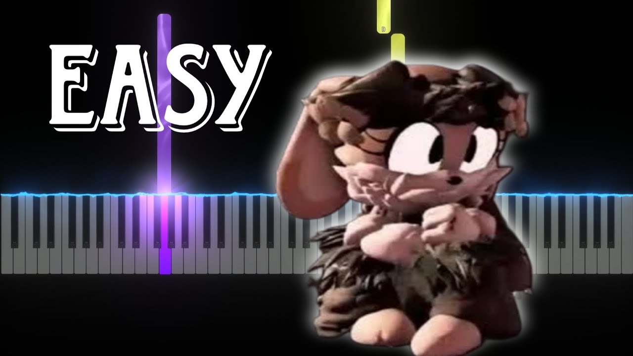 TEA-TIME WALTZ - SONIC.exe: Outcome Memories OST (Easy Piano Tutorial)