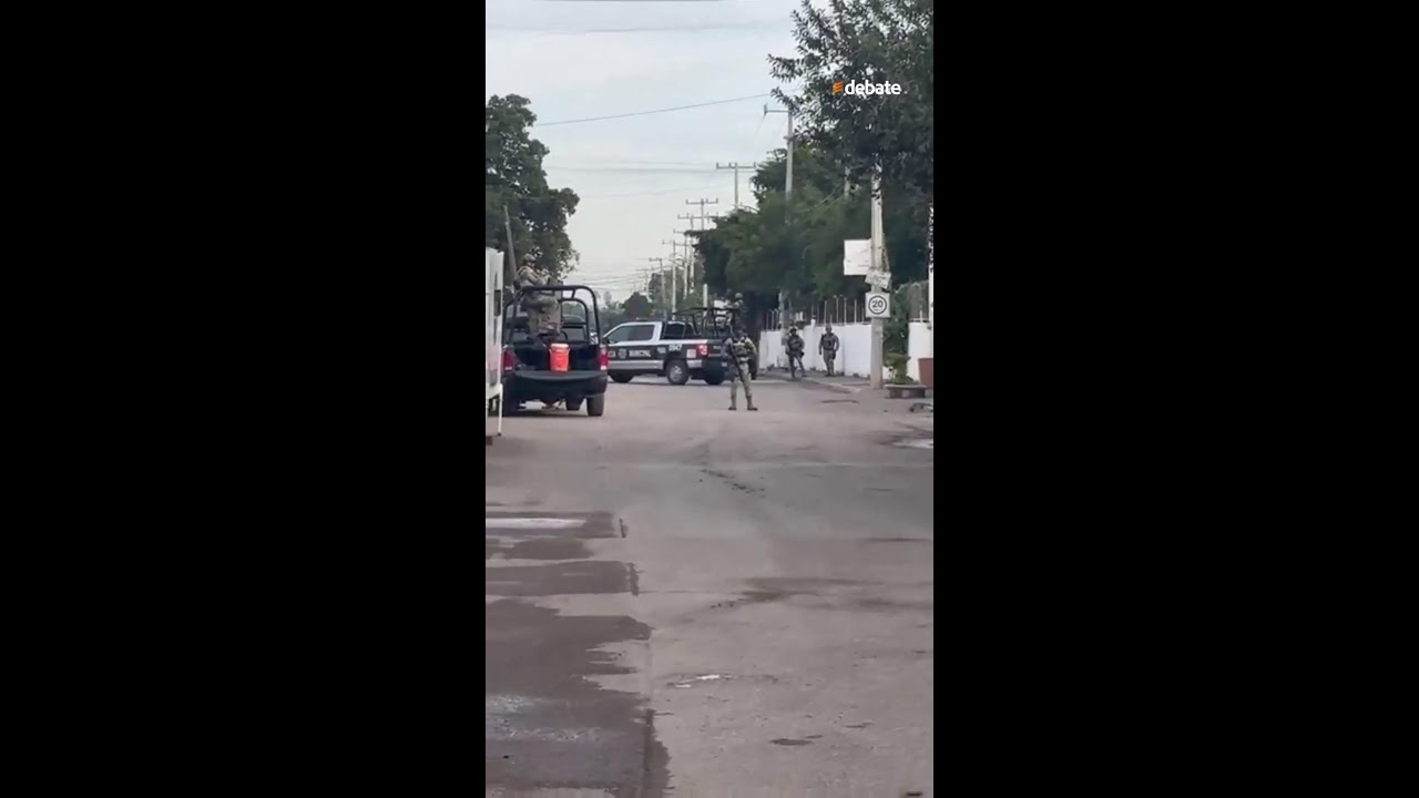 Tras ataque a policía en Culiacán, se registró un enfrentamiento en Terranova
