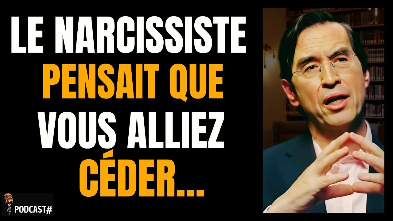 Le narcissique pensait que vous alliez céder… C’est vous qui êtes parti(e).