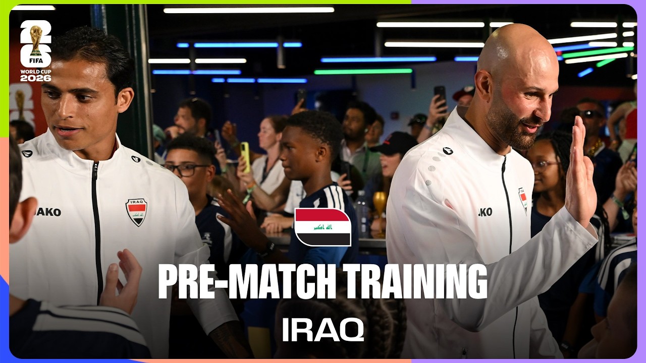 Iraq Train Before Senegal | FIFA World Cup 2026&trade;