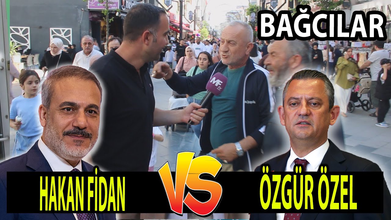 Hakan Fidan mı Özgür Özel mi Bağcılar Dev Seçim Anketi