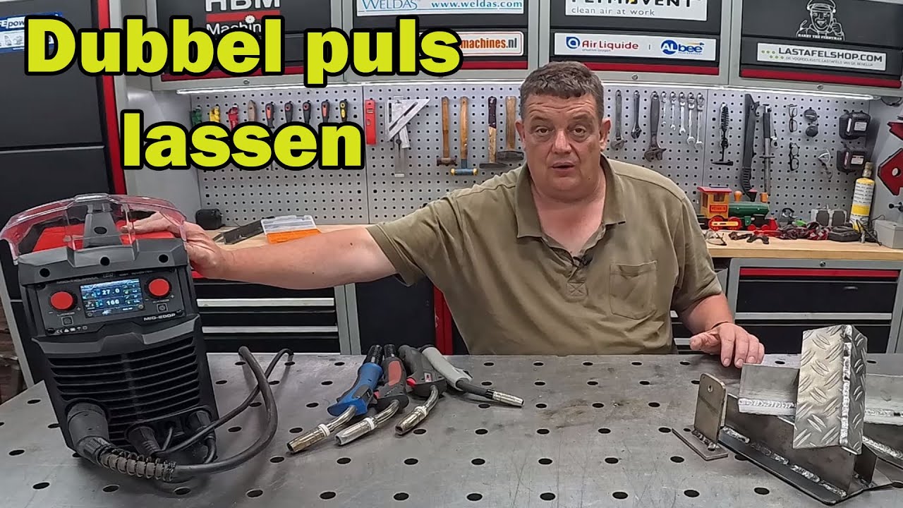 De Rowac Mig 200 P hoe last hij aluminium op dubbelpuls en natuurlijk ook andere materialen.