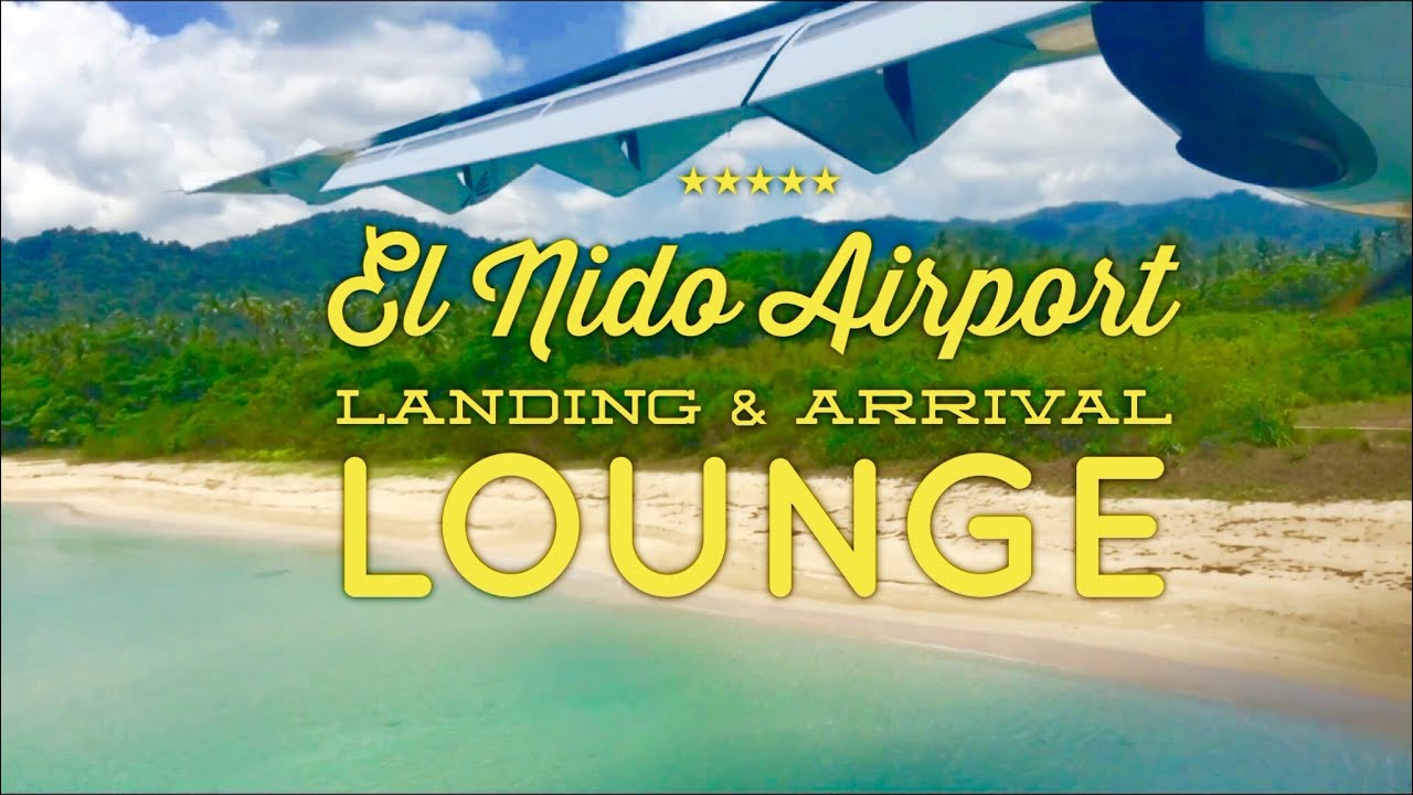El Nido Lio Airport Landing and Arrival Lounge Palawan Air Swift Airlines by HourPhilippines.com