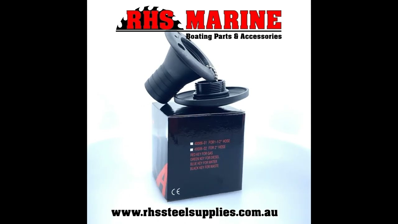 Universal Nylon Boat Marine Deck Filler 38mm Fuel Petrol Gas